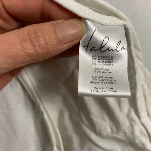 Talula  Aritzia classic white Kent lightweight open blazer Sz 6 - Picture 11 of 16